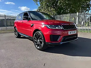 Used 2020 Land Rover Range Rover Sport Hse Red - Interior and Exterior details 2