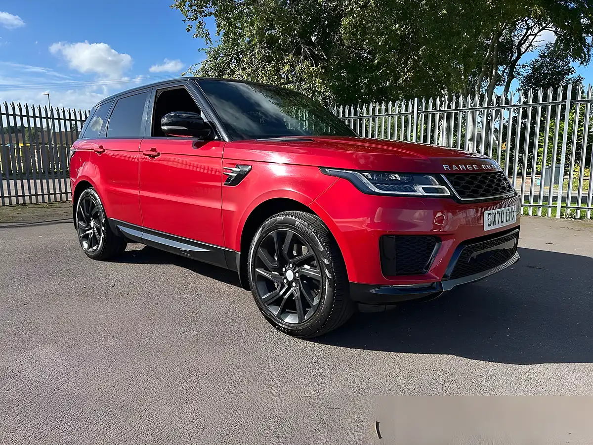 Used 2020 Land Rover Range Rover Sport Hse Red - Interior and Exterior details 3