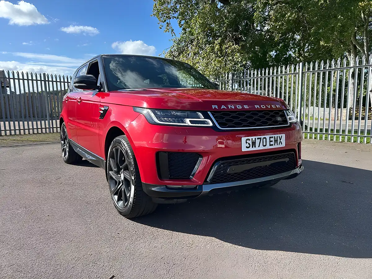 Used 2020 Land Rover Range Rover Sport Hse Red - Interior and Exterior details 4