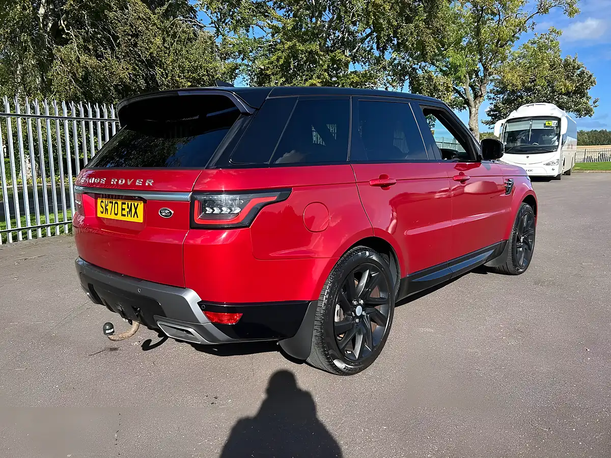 Used 2020 Land Rover Range Rover Sport Hse Red - Interior and Exterior details 6