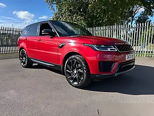 Used 2020 Land Rover Range Rover Sport Hse Red - Interior and Exterior details 8