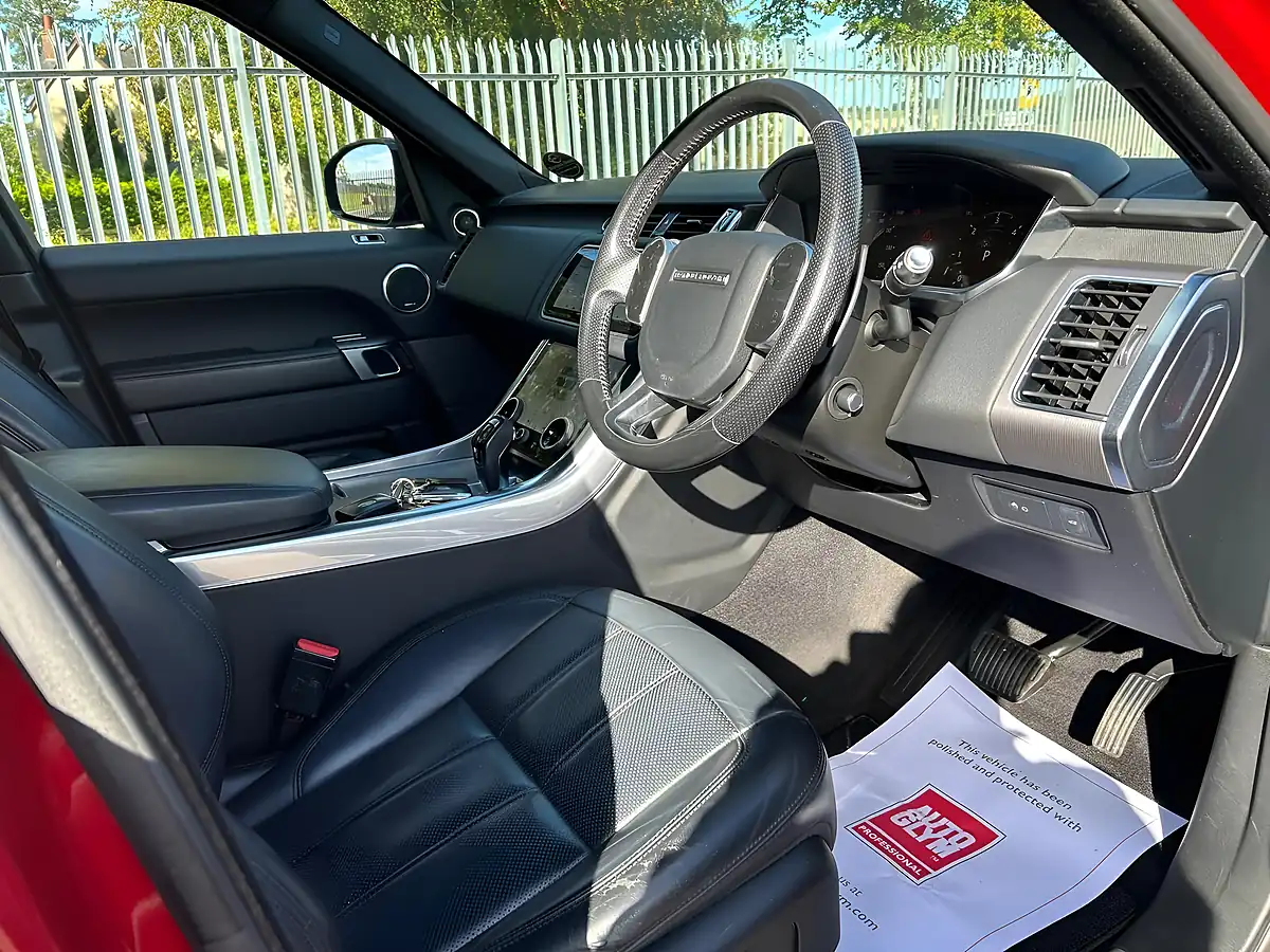 Used 2020 Land Rover Range Rover Sport Hse Red - Interior and Exterior details 9