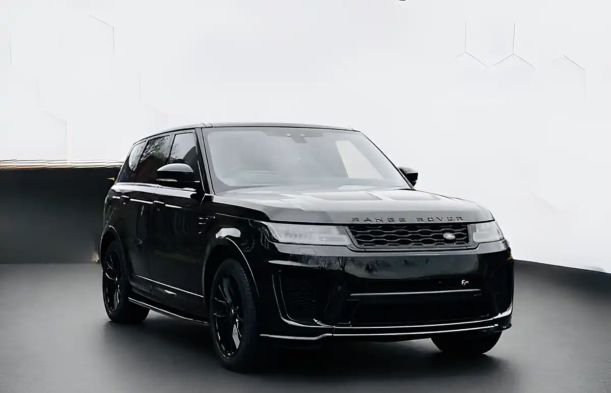 Used 2020 Land Rover Range Rover Sport Svr Black - Front View