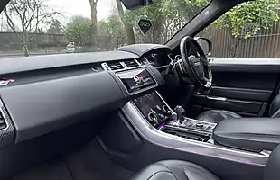 Used 2020 Land Rover Range Rover Sport Svr Black - Interior and Exterior details 2