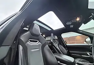 Used 2020 Land Rover Range Rover Sport Svr Black - Interior and Exterior details 4