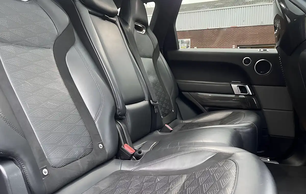 Used 2020 Land Rover Range Rover Sport Svr Black - Interior and Exterior details 5
