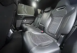 Used 2020 Land Rover Range Rover Sport Svr Black - Interior and Exterior details 8