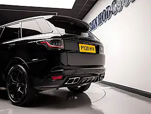 Used 2020 Land Rover Range Rover Sport Svr Black - Interior and Exterior details 15