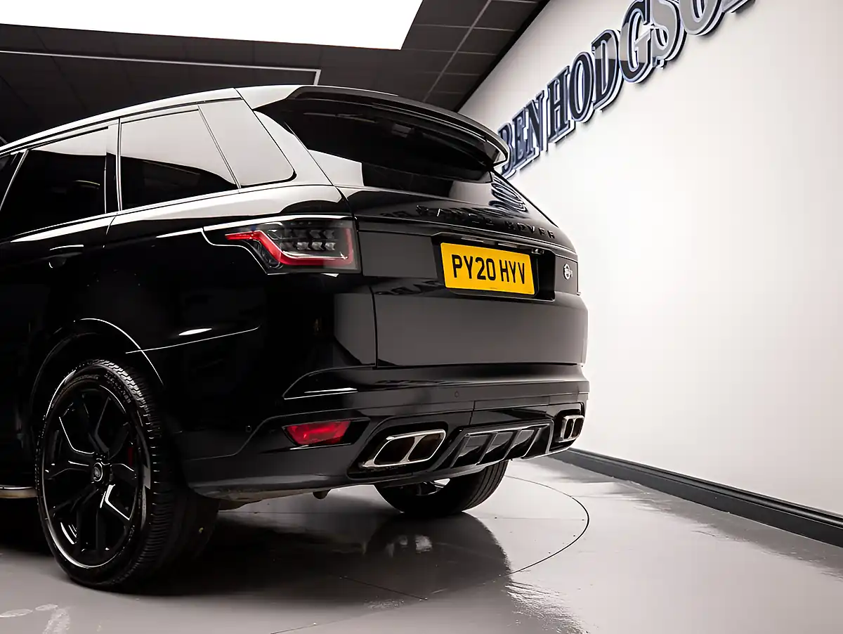 Used 2020 Land Rover Range Rover Sport Svr Black - Interior and Exterior details 15
