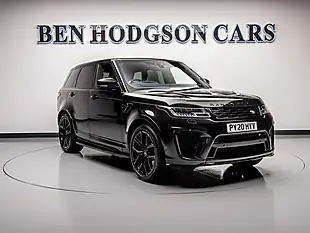 Used 2020 Land Rover Range Rover Sport Svr Black - Interior and Exterior details 2