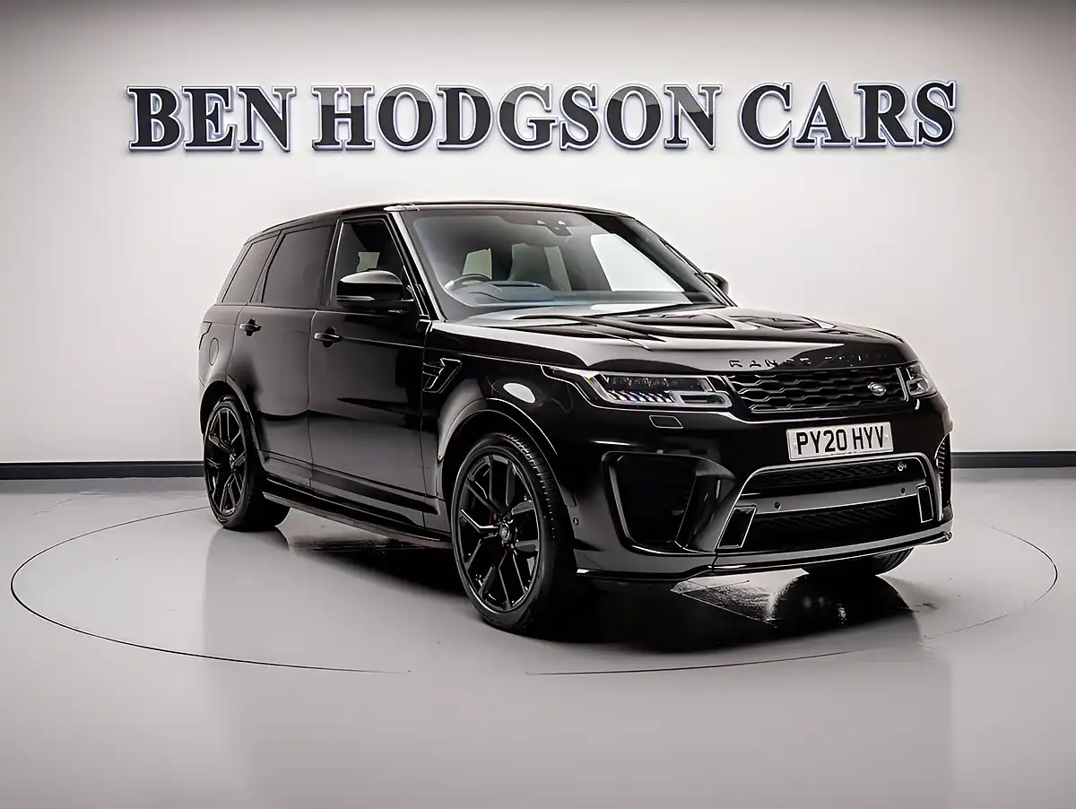 Used 2020 Land Rover Range Rover Sport Svr Black - Interior and Exterior details 2