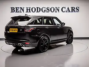 Used 2020 Land Rover Range Rover Sport Svr Black - Interior and Exterior details 3