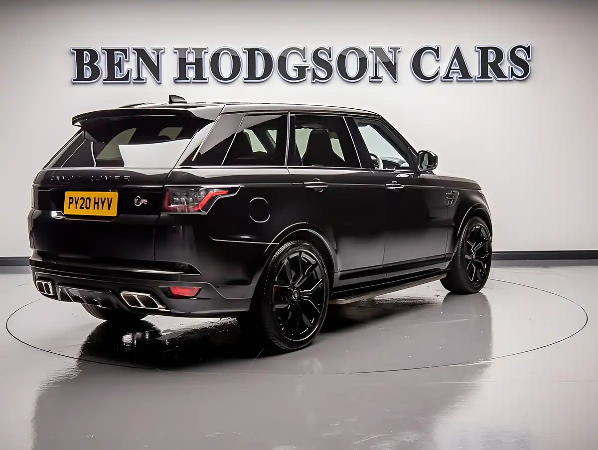 Used 2020 Land Rover Range Rover Sport Svr Black - Interior and Exterior details 3