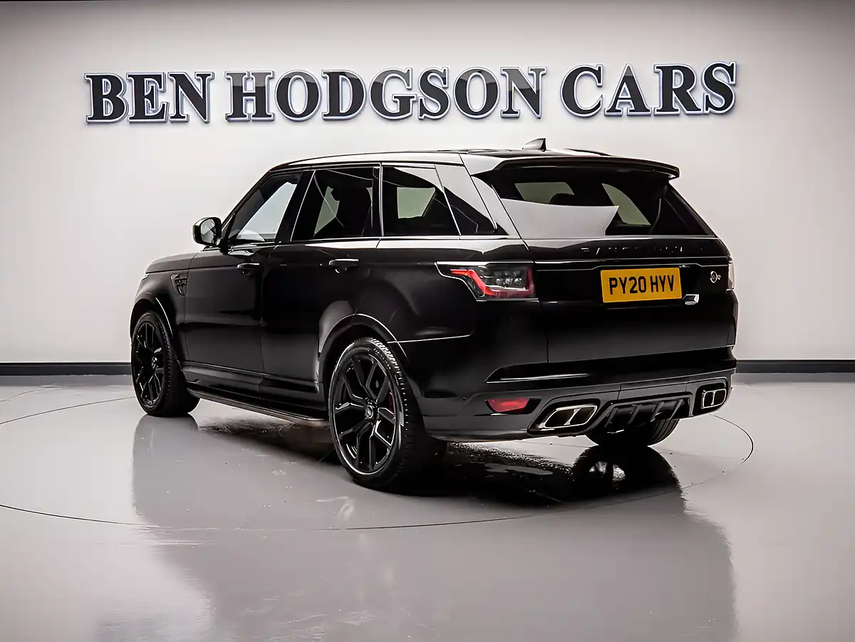 Used 2020 Land Rover Range Rover Sport Svr Black - Interior and Exterior details 4