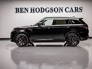 Used 2020 Land Rover Range Rover Sport Svr Black - Interior and Exterior details 5