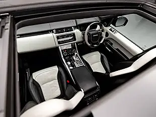 Used 2020 Land Rover Range Rover Sport Svr Black - Interior and Exterior details 7