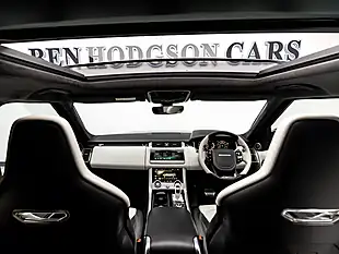 Used 2020 Land Rover Range Rover Sport Svr Black - Interior and Exterior details 8