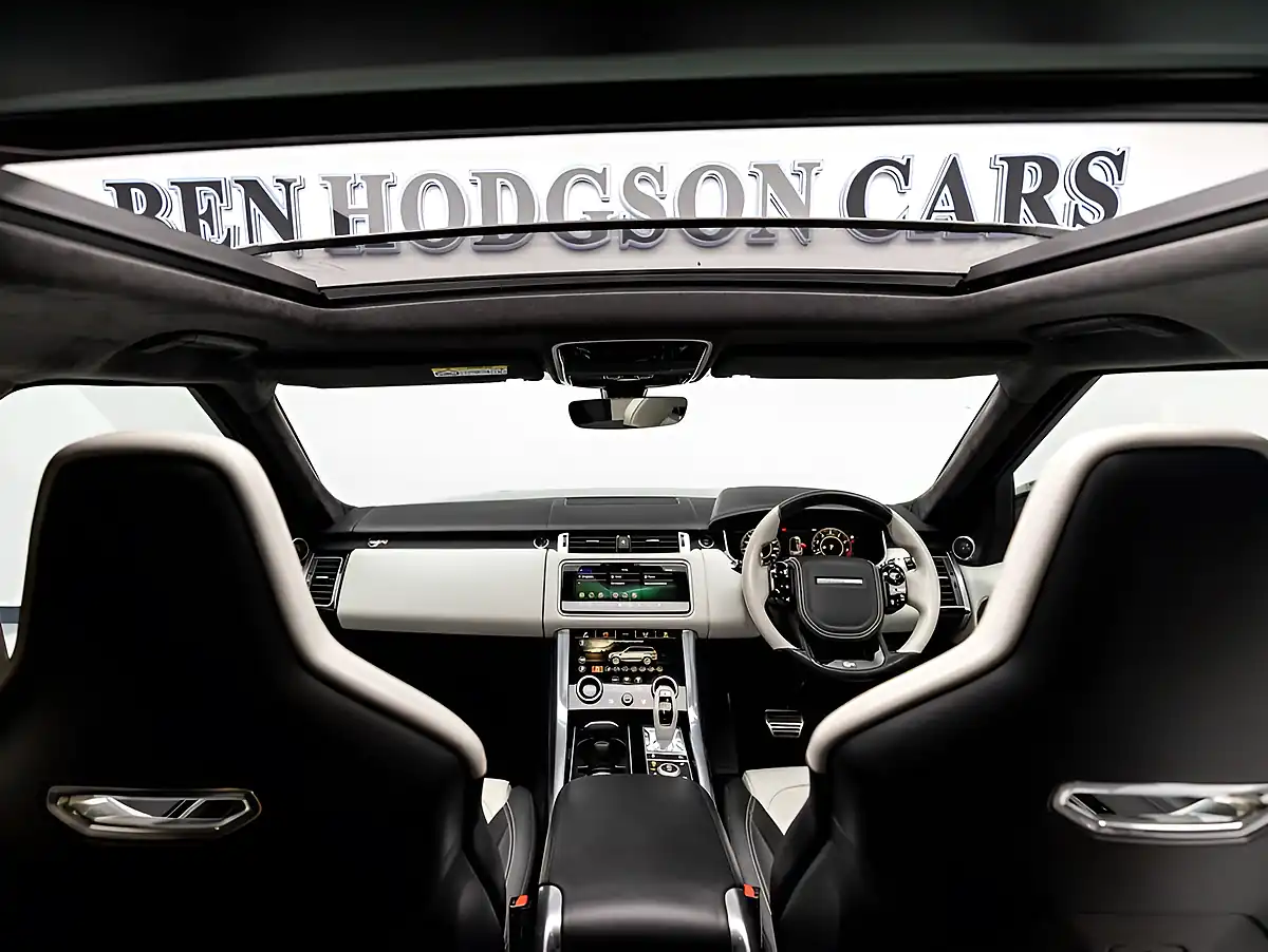 Used 2020 Land Rover Range Rover Sport Svr Black - Interior and Exterior details 8