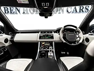 Used 2020 Land Rover Range Rover Sport Svr Black - Interior and Exterior details 9