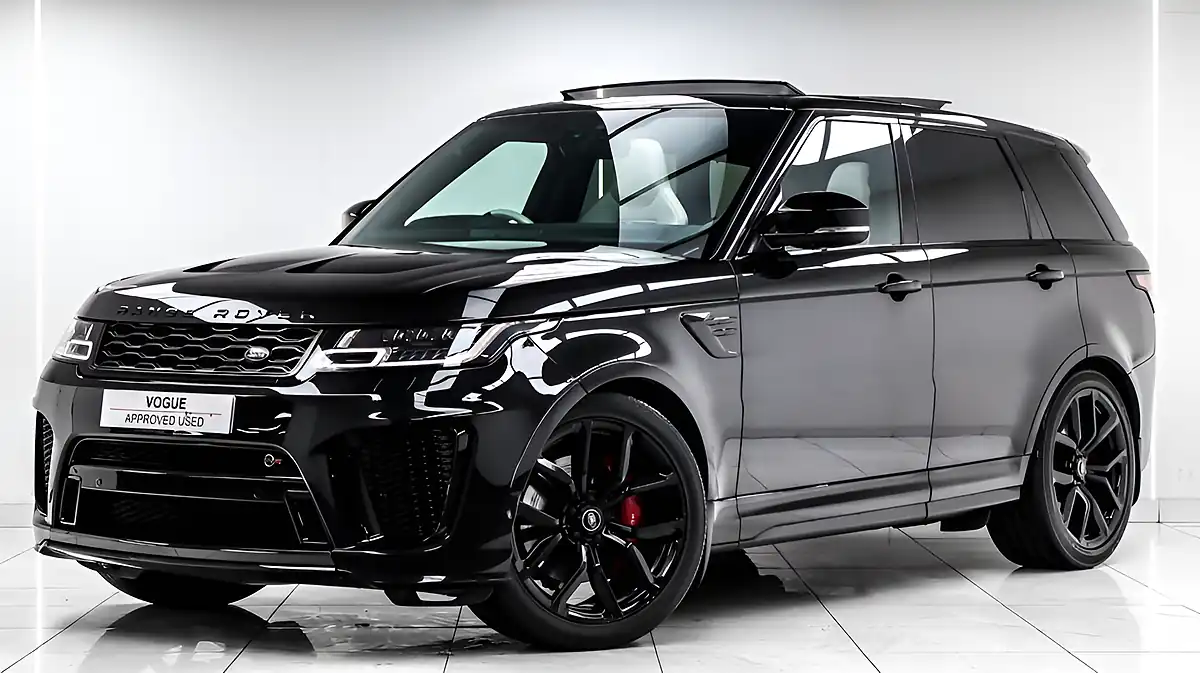 Used 2020 Land Rover Range Rover Sport Svr Black - Interior and Exterior details 10