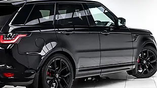 Used 2020 Land Rover Range Rover Sport Svr Black - Interior and Exterior details 14