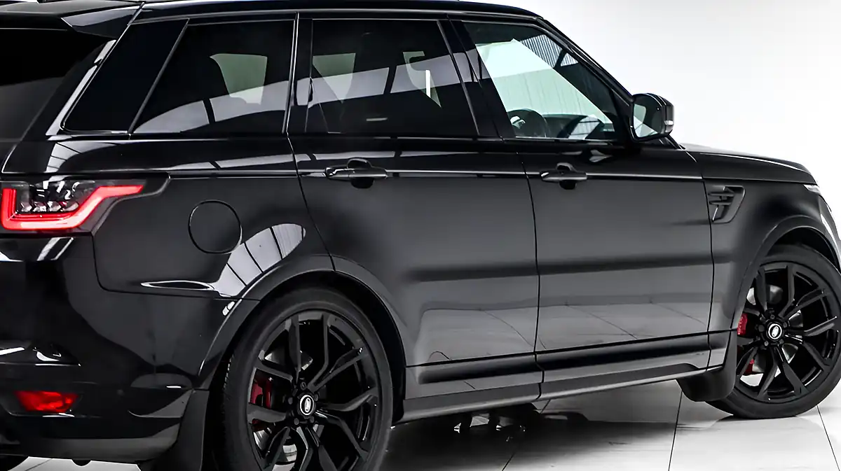 Used 2020 Land Rover Range Rover Sport Svr Black - Interior and Exterior details 14