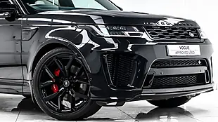 Used 2020 Land Rover Range Rover Sport Svr Black - Interior and Exterior details 5