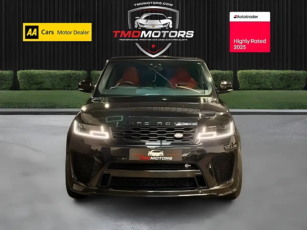 Used 2020 Land Rover Range Rover Sport Svr Black - Interior and Exterior details 17