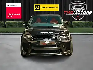 Used 2020 Land Rover Range Rover Sport Svr Black - Interior and Exterior details 2
