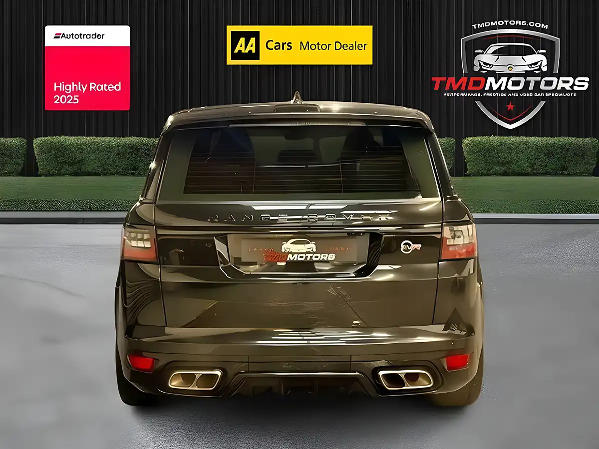 Used 2020 Land Rover Range Rover Sport Svr Black - Interior and Exterior details 6