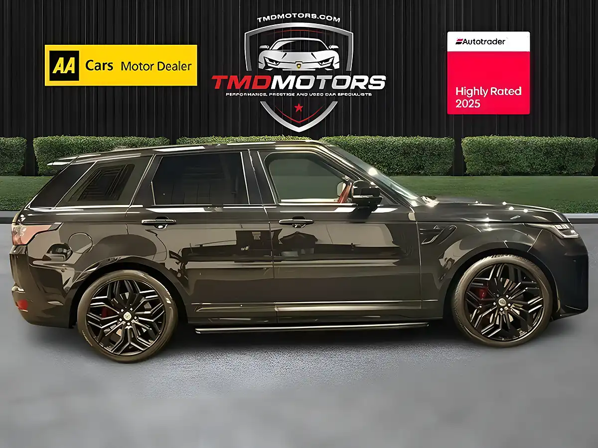 Used 2020 Land Rover Range Rover Sport Svr Black - Interior and Exterior details 7