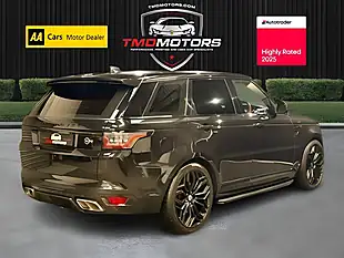 Used 2020 Land Rover Range Rover Sport Svr Black - Interior and Exterior details 8