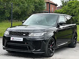 Used 2020 Land Rover Range Rover Sport Svr Black - Interior and Exterior details 3