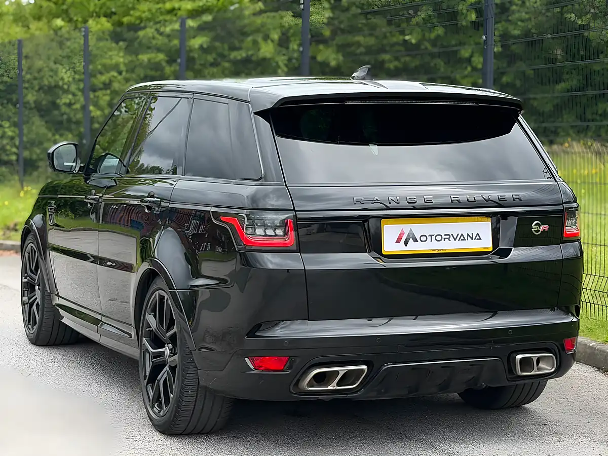 Used 2020 Land Rover Range Rover Sport Svr Black - Interior and Exterior details 4