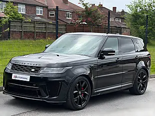 Used 2020 Land Rover Range Rover Sport Svr Black - Interior and Exterior details 6