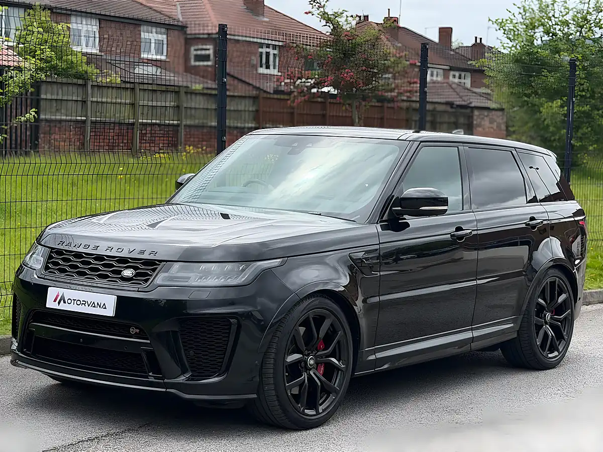 Used 2020 Land Rover Range Rover Sport Svr Black - Interior and Exterior details 6