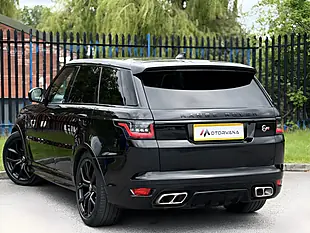 Used 2020 Land Rover Range Rover Sport Svr Black - Interior and Exterior details 7