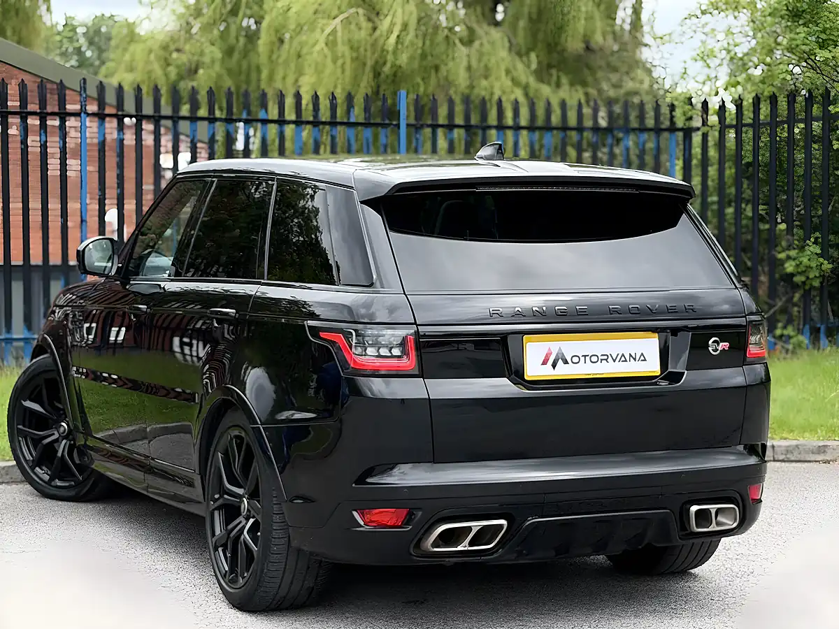 Used 2020 Land Rover Range Rover Sport Svr Black - Interior and Exterior details 7
