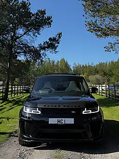 Used 2020 Land Rover Range Rover Sport Svr Black - Interior and Exterior details 12