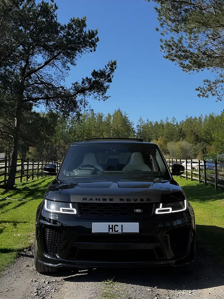 Used 2020 Land Rover Range Rover Sport Svr Black - Interior and Exterior details 12