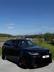 Used 2020 Land Rover Range Rover Sport Svr Black - Interior and Exterior details 2