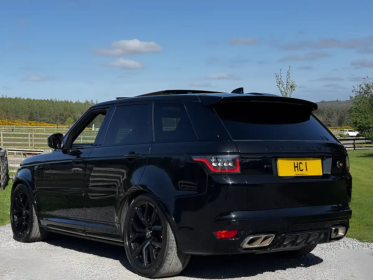 Used 2020 Land Rover Range Rover Sport Svr Black - Interior and Exterior details 3