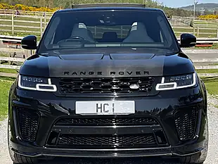 Used 2020 Land Rover Range Rover Sport Svr Black - Interior and Exterior details 5