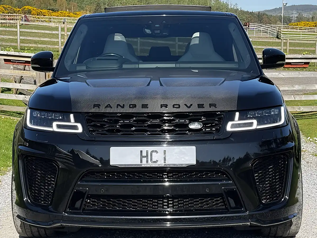 Used 2020 Land Rover Range Rover Sport Svr Black - Interior and Exterior details 5