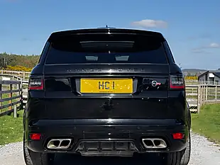 Used 2020 Land Rover Range Rover Sport Svr Black - Interior and Exterior details 7