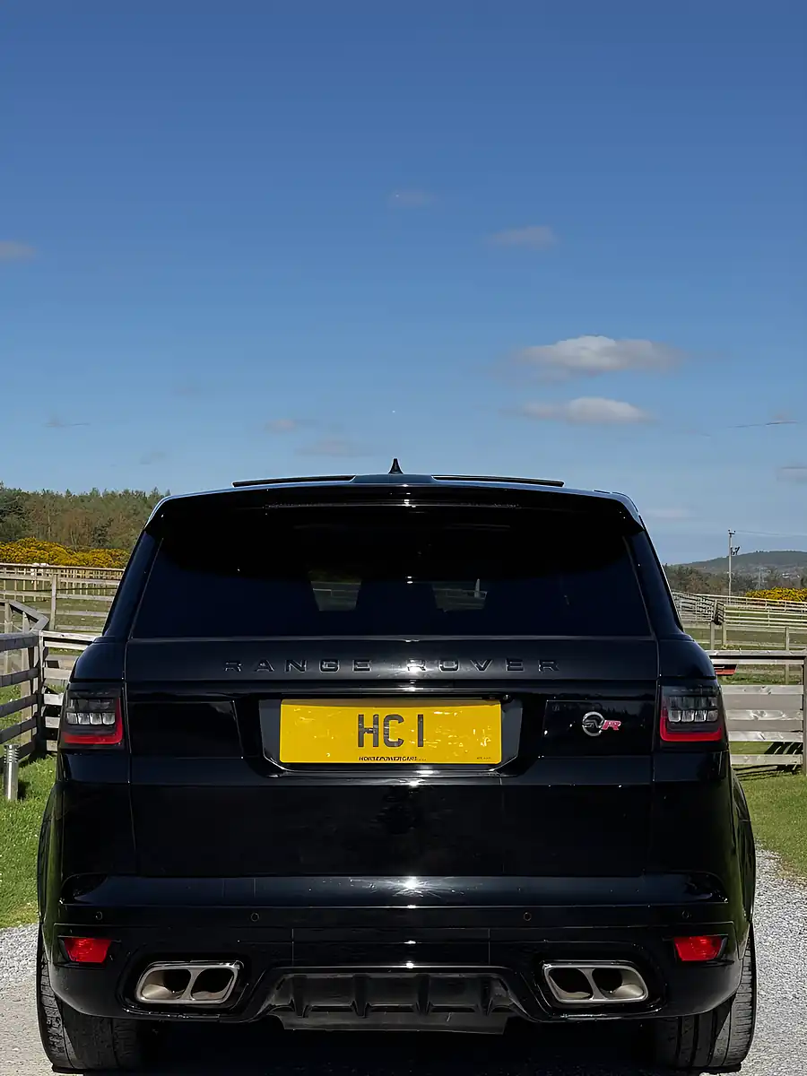 Used 2020 Land Rover Range Rover Sport Svr Black - Interior and Exterior details 8