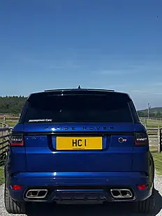 Used 2020 Land Rover Range Rover Sport Svr Blue - Interior and Exterior details 10
