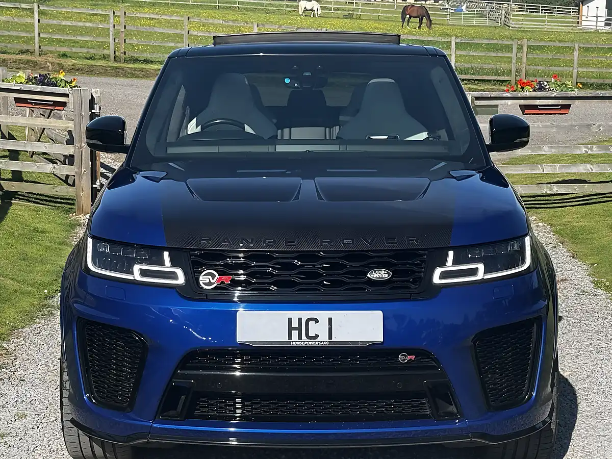 Used 2020 Land Rover Range Rover Sport Svr Blue - Interior and Exterior details 11