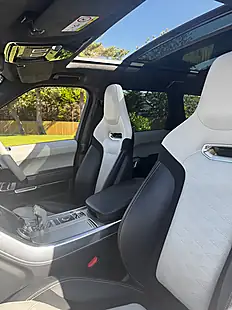 Used 2020 Land Rover Range Rover Sport Svr Blue - Interior and Exterior details 13