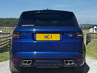 Used 2020 Land Rover Range Rover Sport Svr Blue - Interior and Exterior details 9